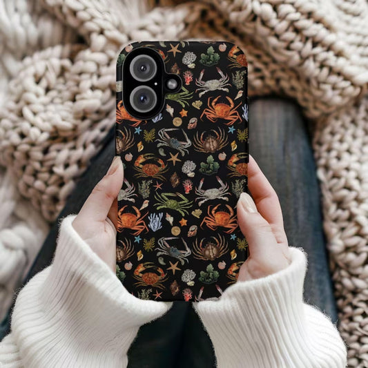 Vintage Crabs Ocean Life Phone Case
