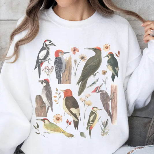 Vintage Woodpecker Sweatshirt