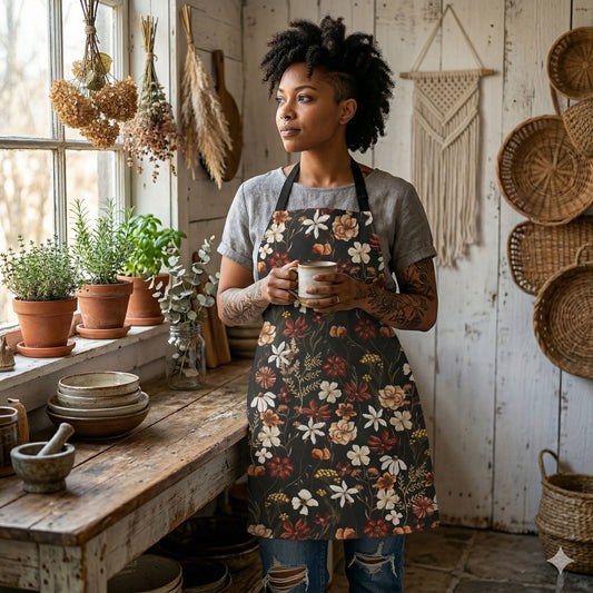 Autumn Wildflower Apron