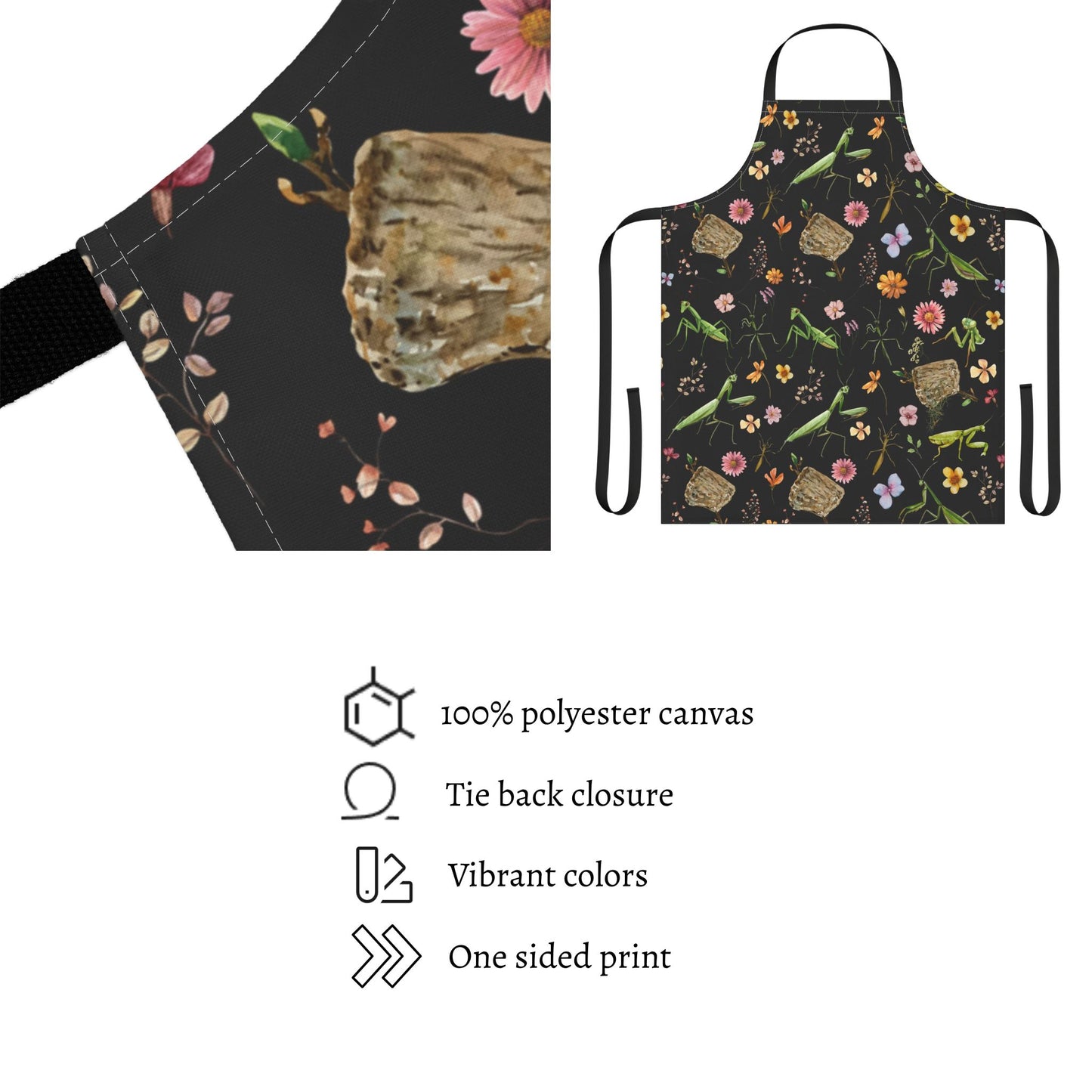 Garden Praying Mantis Apron