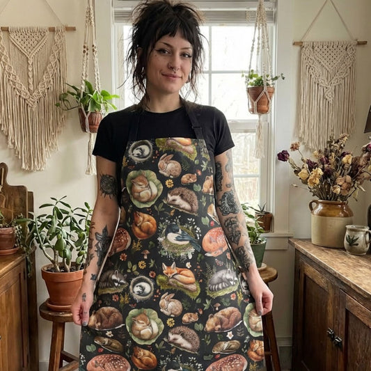 Woodland Sleeping Animals Apron