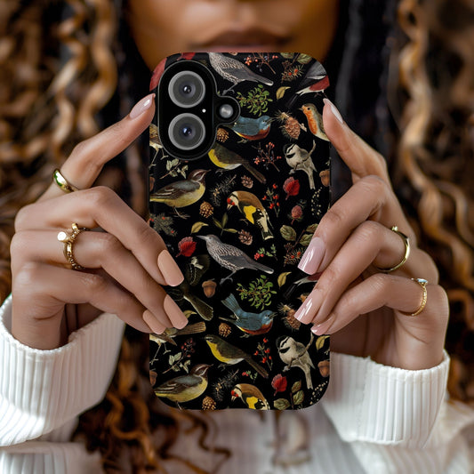 Forest Birds Tough Phone Case