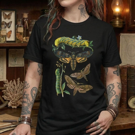 Vintage Naturalist Insect T-Shirt