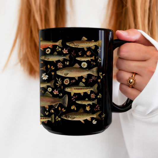 Trout Fisherman Mug