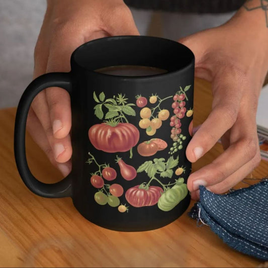 Vintage Tomato Gardening Mug