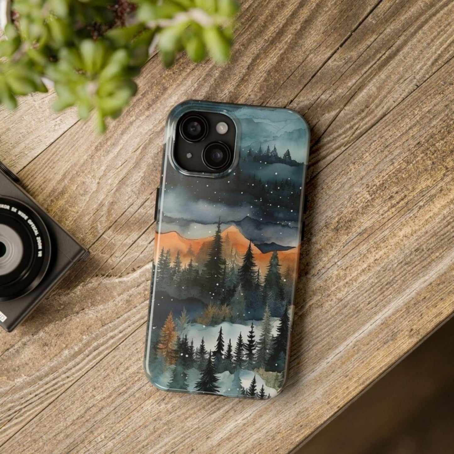 Mystic Forest Tough Phone Case