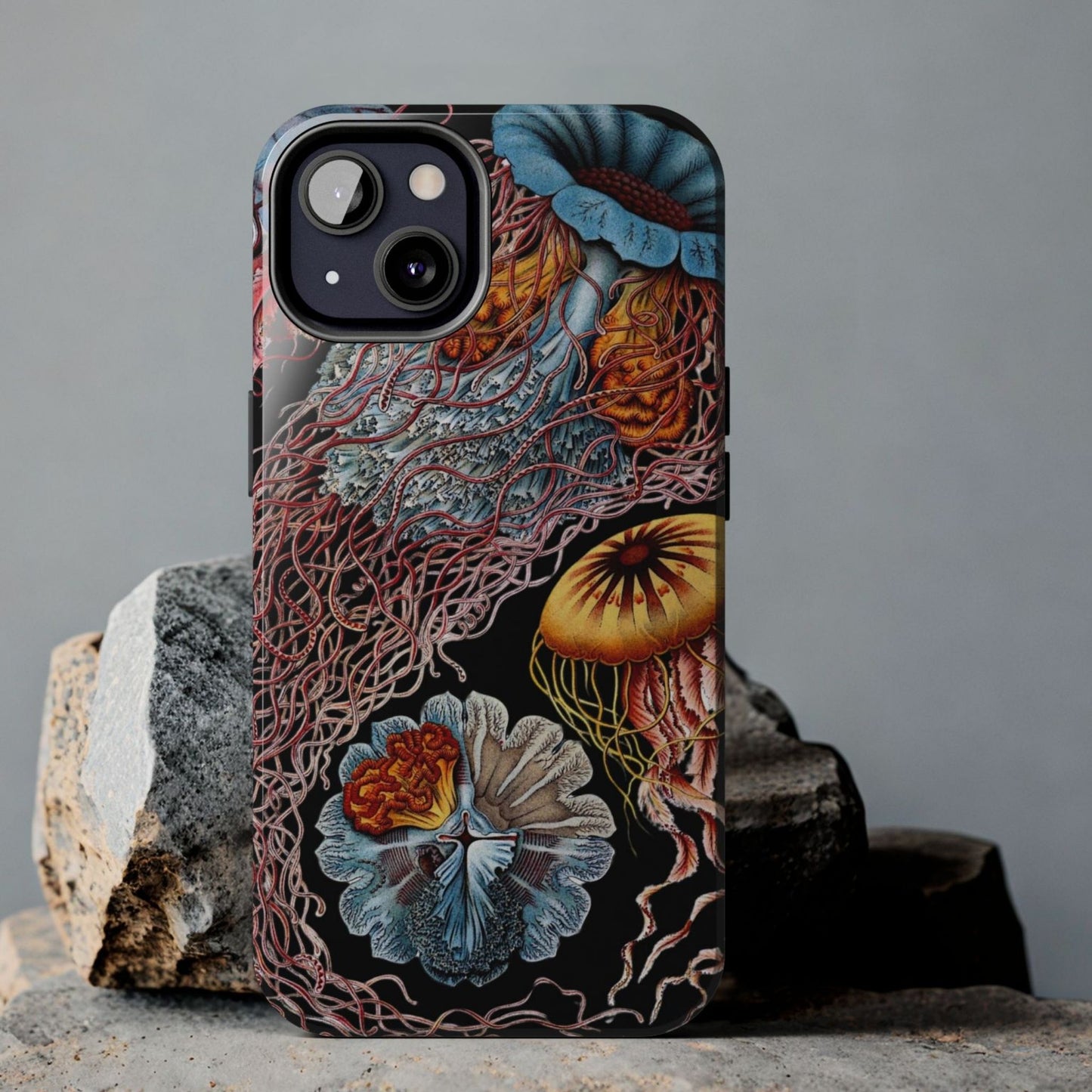 Vintage Jellyfish Protective Phone Case