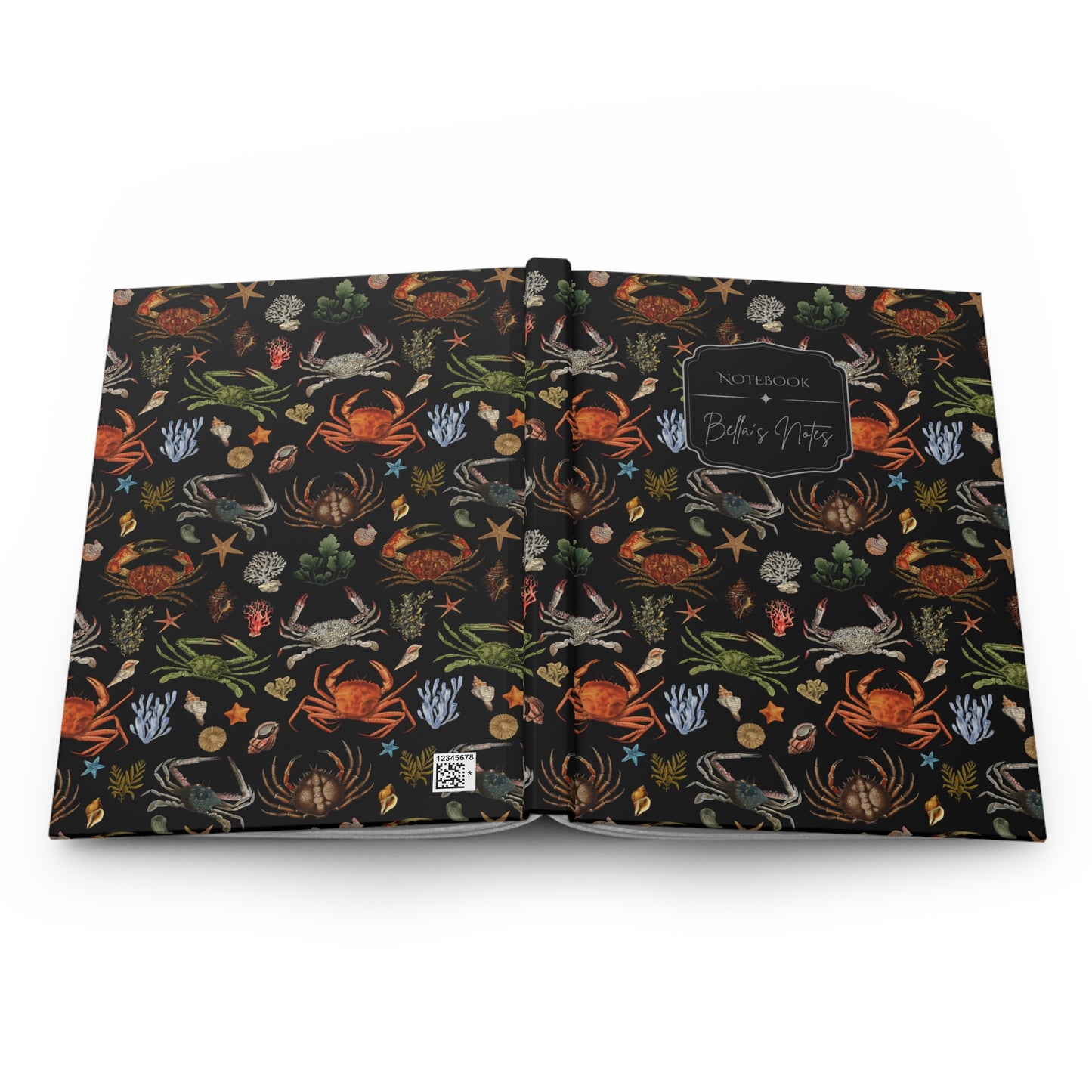 Crab Sea Life Personalized Journal