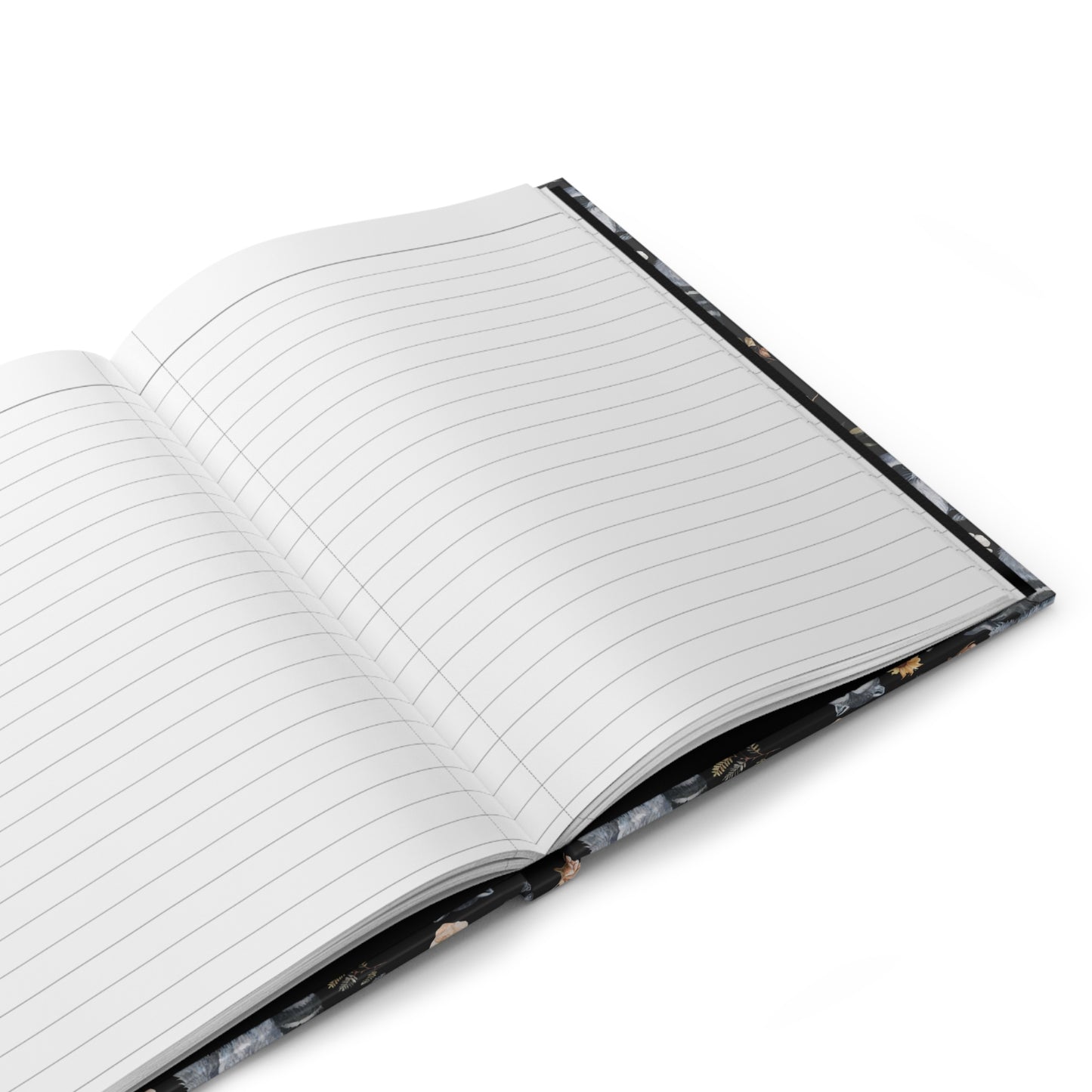 Cute Raccoon Hardcover Personalized Journal