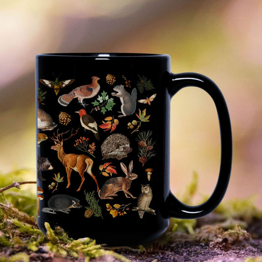 Woodland Animal 15 Ounce Mug