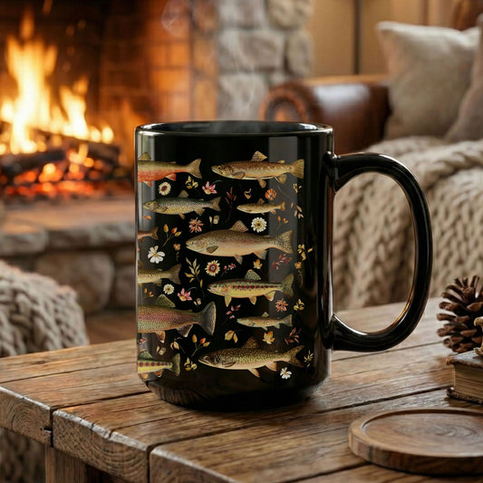 Trout Fisherman Mug