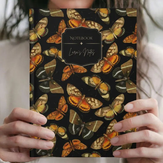 Vintage Butterfly Personalized Journal