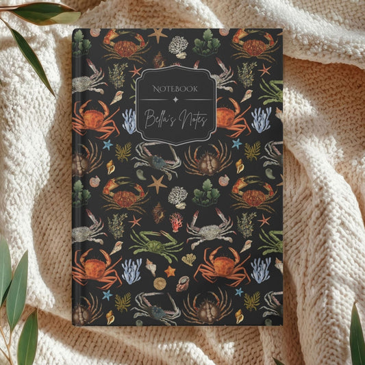 Crab Sea Life Personalized Journal