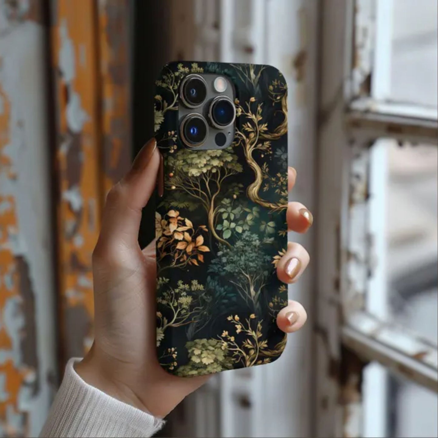Moody Forest Protective Phone Case