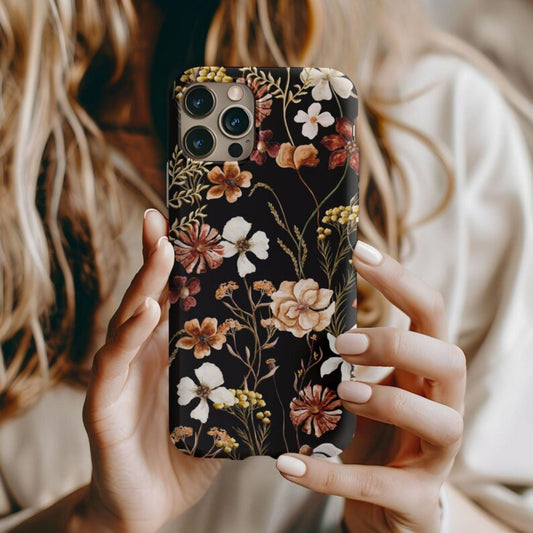 Autumn Wildflower Protective Phone Case