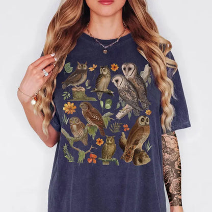 Vintage Barn Owl T-Shirt