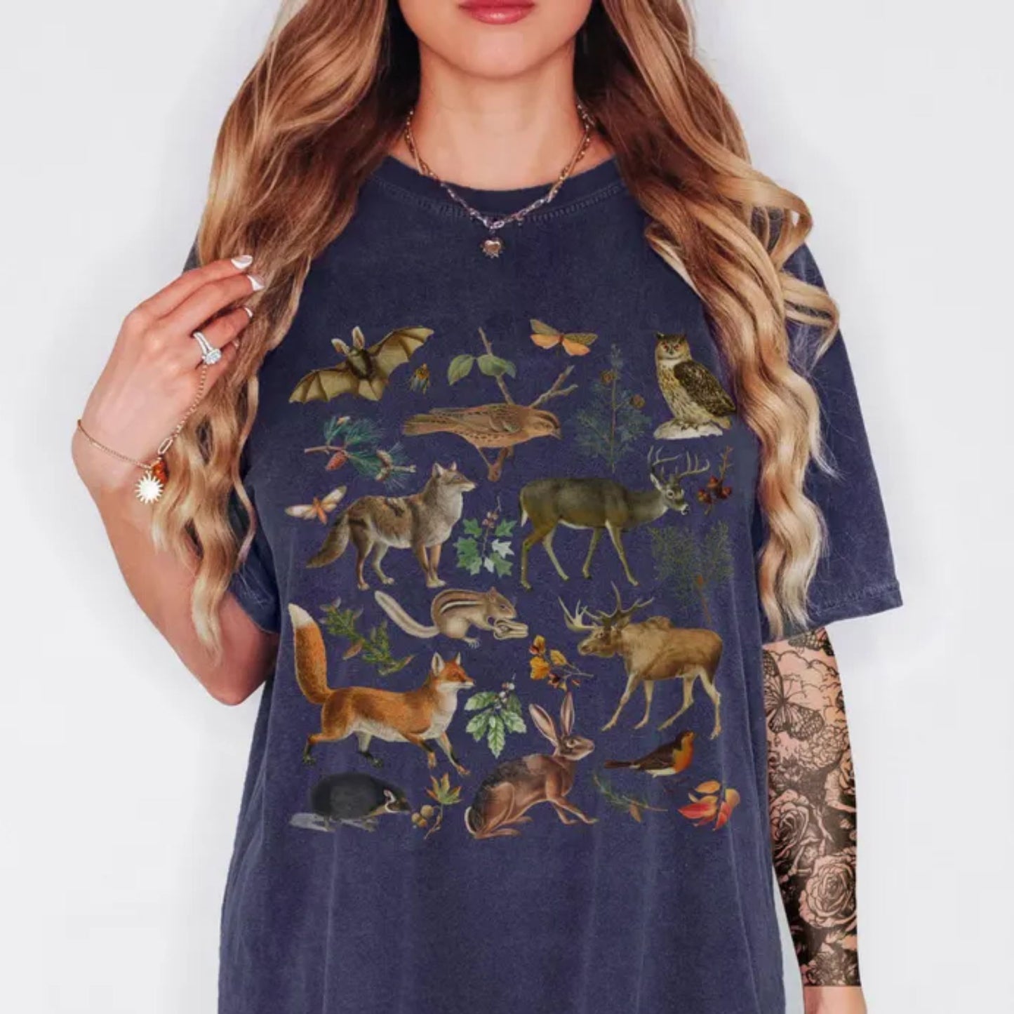 Forest Woodland Animals T-Shirt