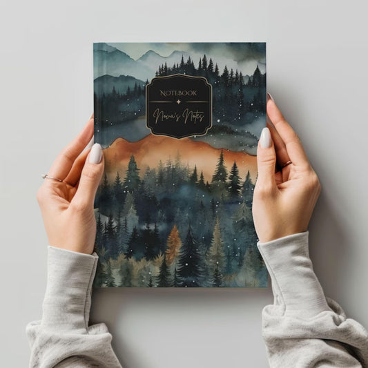 Mountains Scenery Personalized Journal