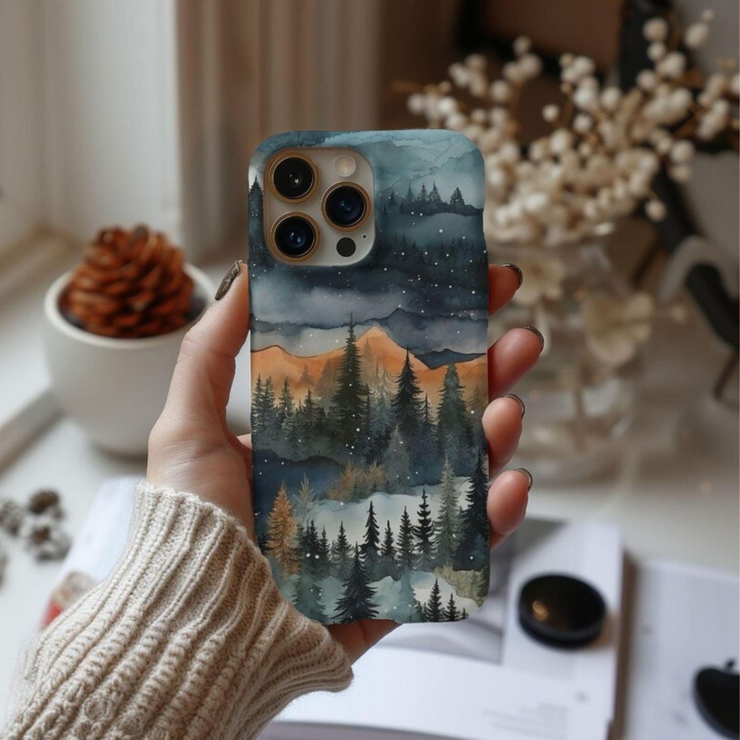 Mystic Forest Tough Phone Case