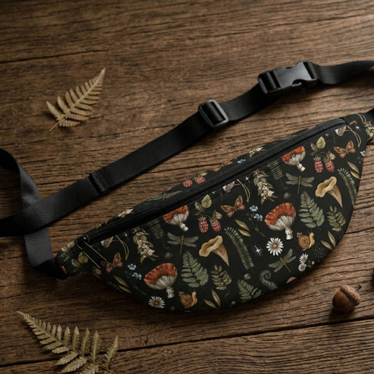 Woodland Mushroom Fanny Pack