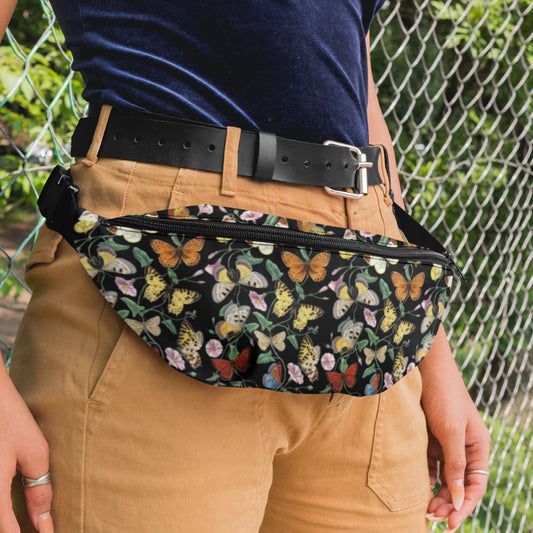 Vintage Butterfly Belt Bag