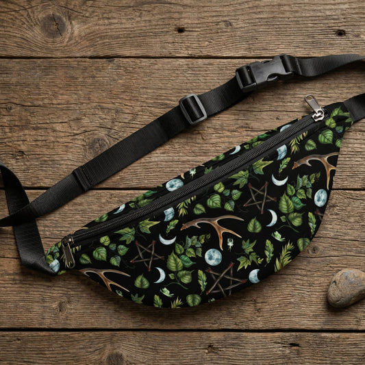 Witchy Botanical Belt Bag