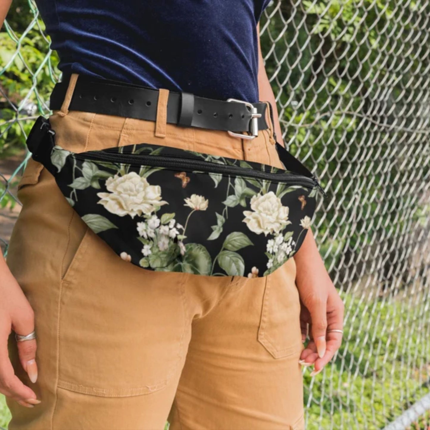 Vintage Floral Fanny Pack
