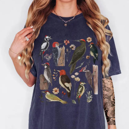 Vintage Woodpecker T-Shirt