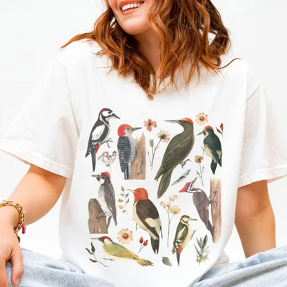 Vintage Woodpecker T-Shirt