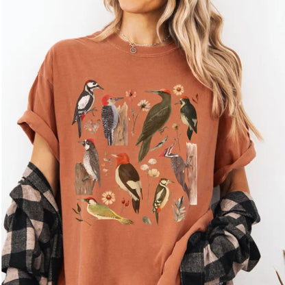 Vintage Woodpecker T-Shirt