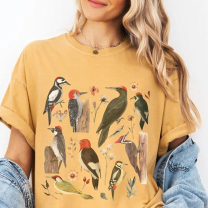 Vintage Woodpecker T-Shirt
