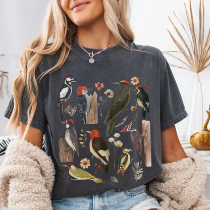 Vintage Woodpecker T-Shirt