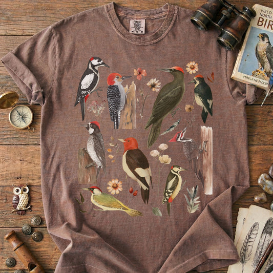 Vintage Woodpecker T-Shirt