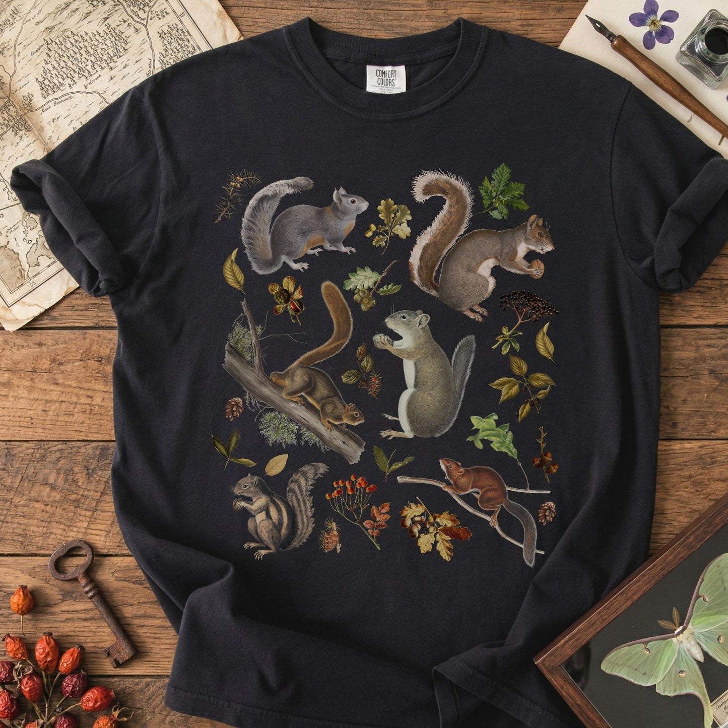 Woodland Squirrel T-Shirt