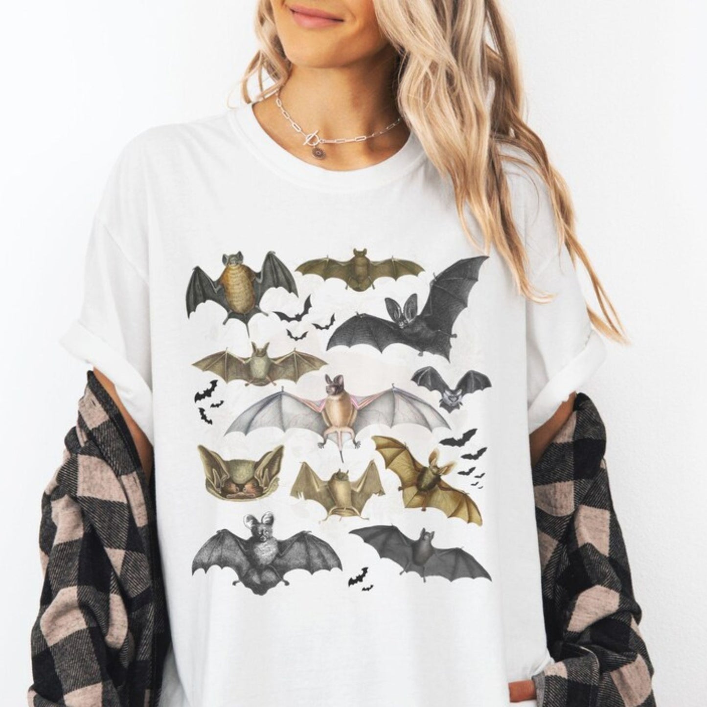 Vampire Bats Collage T-Shirt