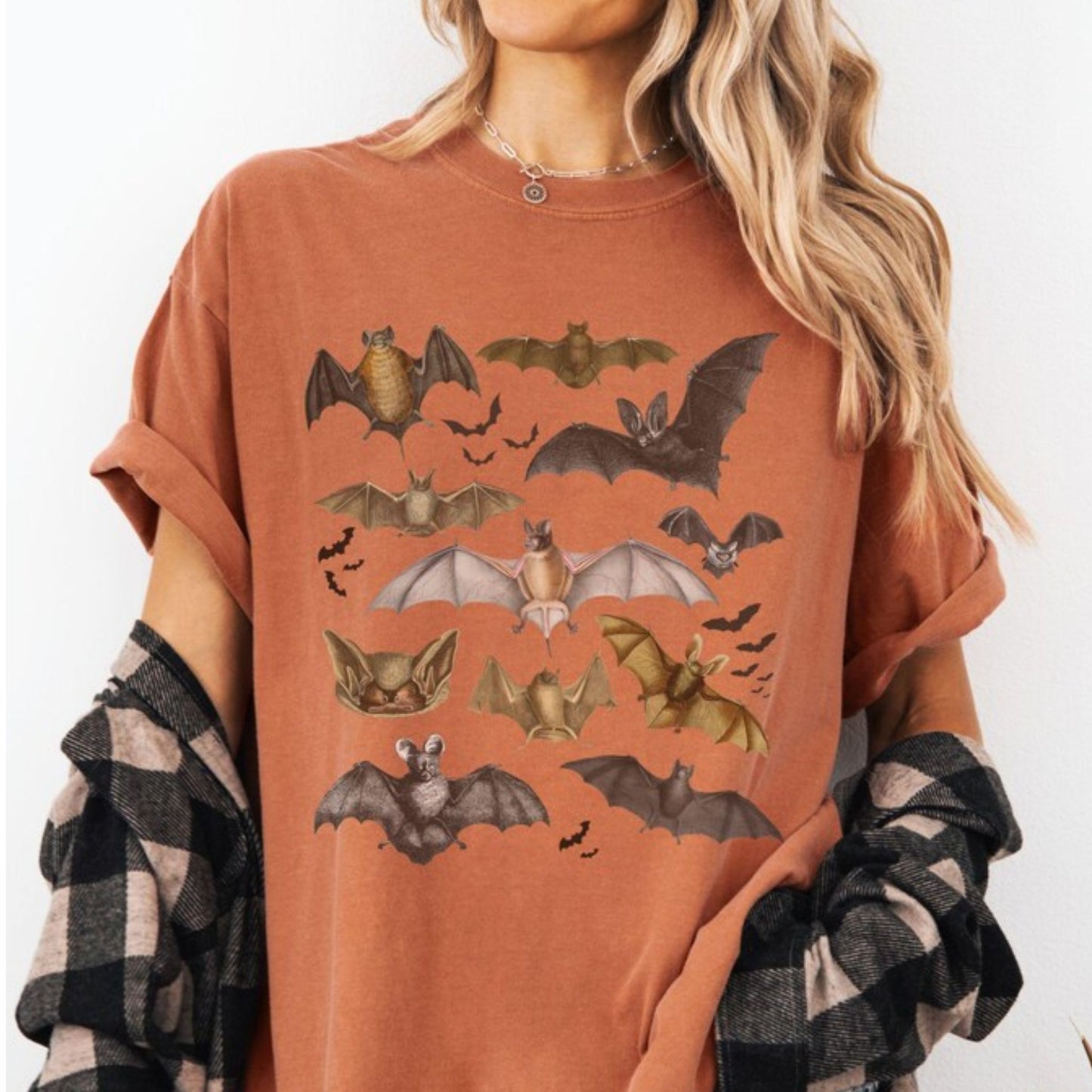 Vampire Bats Collage T-Shirt