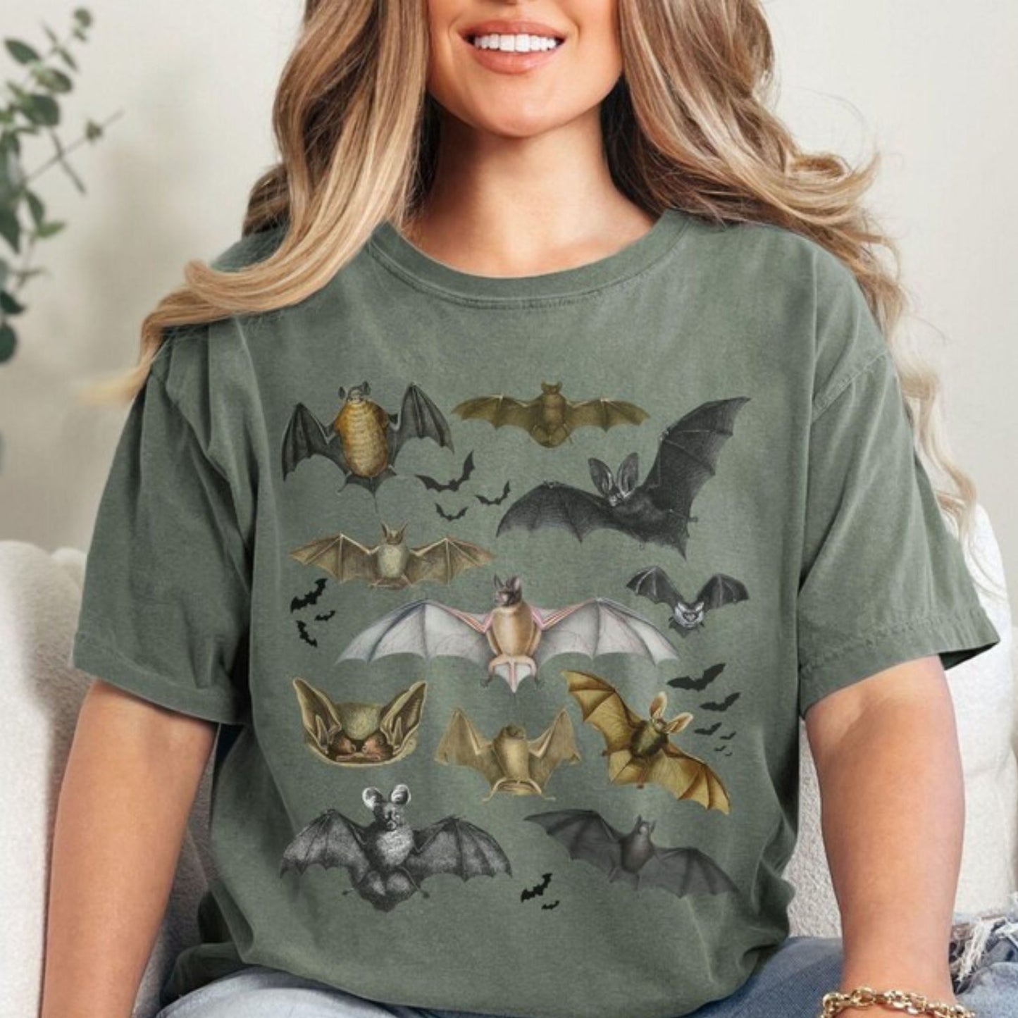 Vampire Bats Collage T-Shirt
