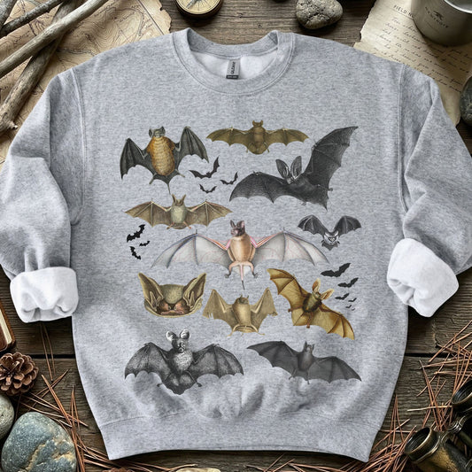 Vintage Bats Collage Sweatshirt