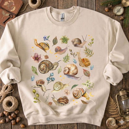 Botanical Snail Sweatshirt