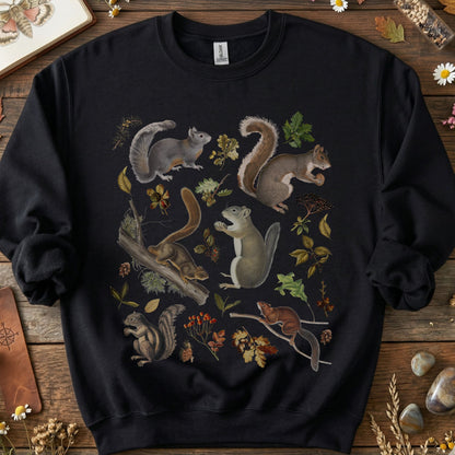 Squirrel Woodland Animal Sweatshirt