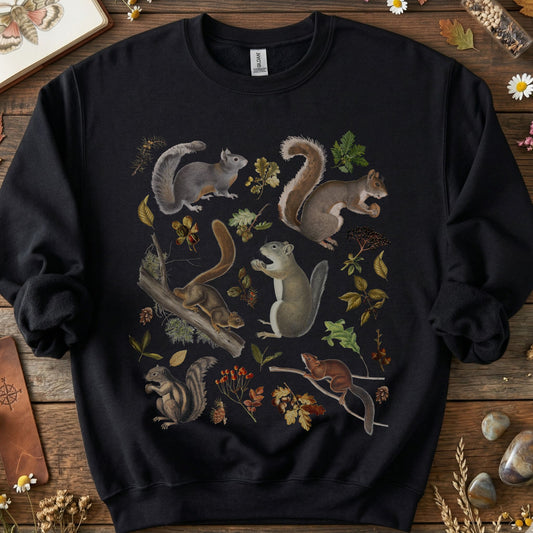 Squirrel Woodland Animal Sweatshirt