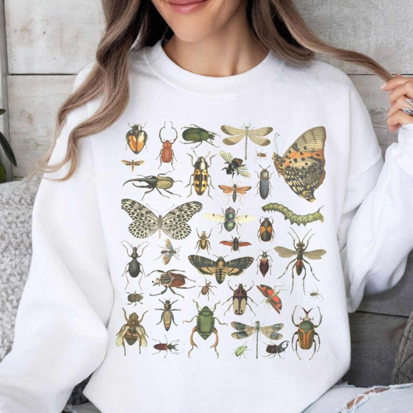 Vintage Insect Speciman Sweatshirt