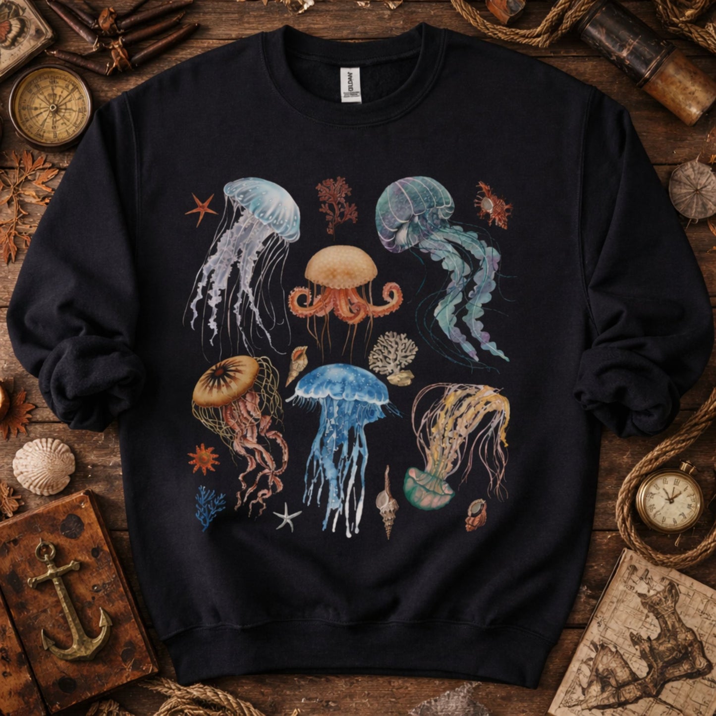 Jellyfish Ocean Life Sweatshirt