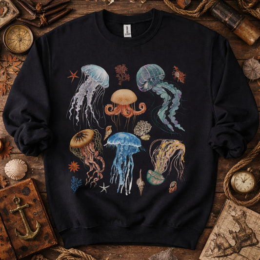 Jellyfish Ocean Life Sweatshirt