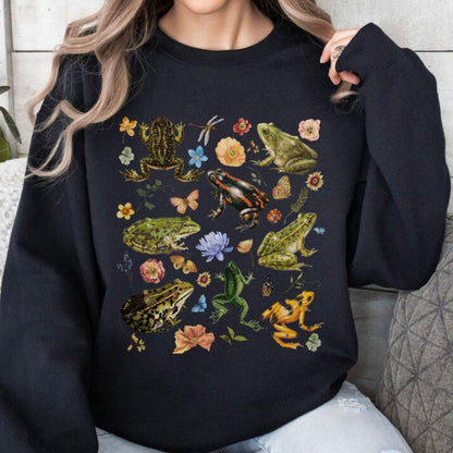 Frog Botanical Sweatshirt