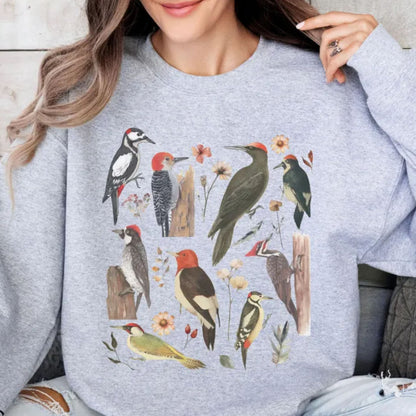 Vintage Woodpecker Sweatshirt