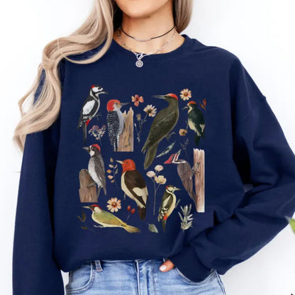 Vintage Woodpecker Sweatshirt
