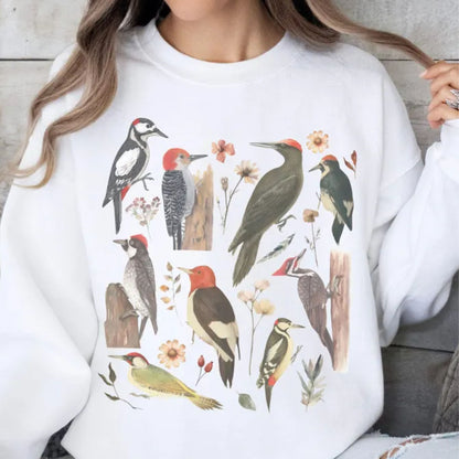 Vintage Woodpecker Sweatshirt