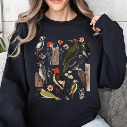 Vintage Woodpecker Sweatshirt