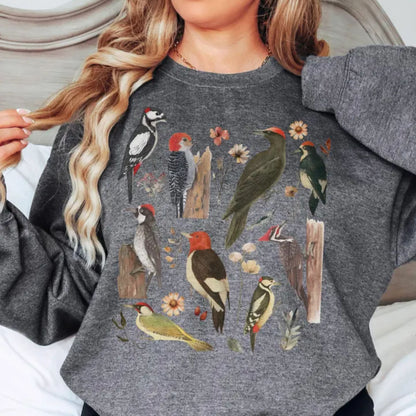 Vintage Woodpecker Sweatshirt